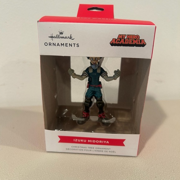 Hallmark My Hero Academia Izuku Midoriya Christmas Ornament NWT - Picture 6 of 6